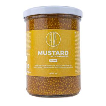 BrainMax Pure® Habanero Mustár, mustár Habaneroval, 440 ml kép