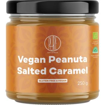 BrainMax Pure® Vegan Peanuta, Mogyorókrém sós karamellel BIO, 250 g kép