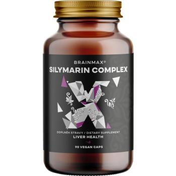 BrainMax Silymarin Complex, máriatövis, 90 növényi kapszula kép