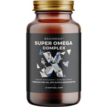 BrainMax Super Omega Complex, 60 lágyzselatin kapszula kép