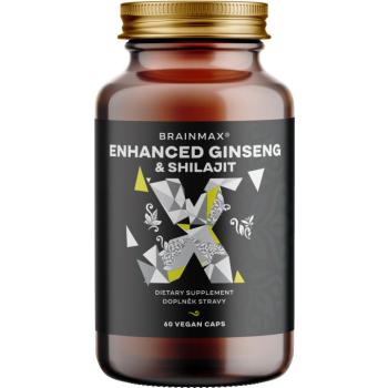 BrainMax Továbbfejlesztett Ginzeng és Shilajit, 60 növényi kapszula kép
