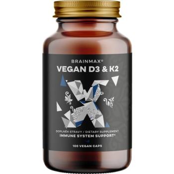 BrainMax Vegán D3- és K2-vitamin 4000 NE 150mcg, 100 növényi kapszula