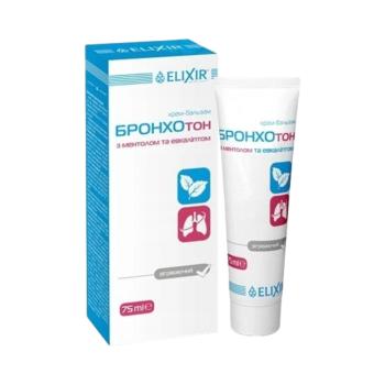 Bronchoton krém-balzsam mentollal és eukaliptusszal – Elixir – 75 ml