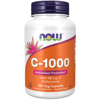 C-1000 mg C-vitamin, bioflavonoiddal és rutinnal 100 kapszula