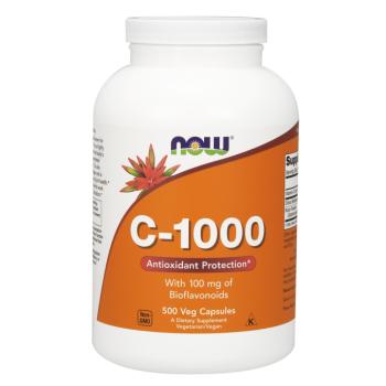 C-1000 mg C-vitamin, bioflavonoiddal és rutinnal 500 Veg Capsules kép
