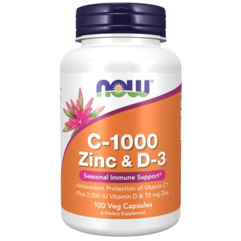 C-1000 Zinc & D-3 100 Veg Capsules kép