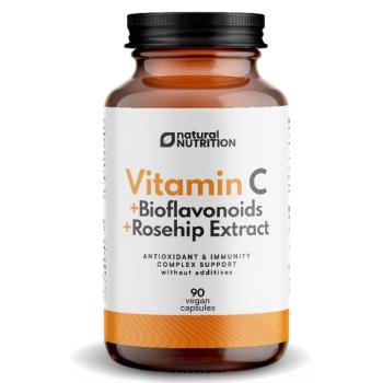 C-vitamin + bioflavonoidok + csipkebogyó kivonat kapszula 90 kapsz. kép