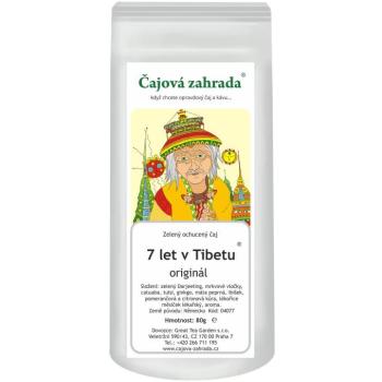 Čajová zahrada - 7 év Tibetben ® - zöld ízesített tea, 500 g kép