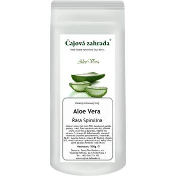 Čajová zahrada - Aloe Vera & Spirulina alga - zöld ízesített tea, 500 g