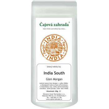 Čajová zahrada - India South Glen Morgan - zöld tea, 80 g