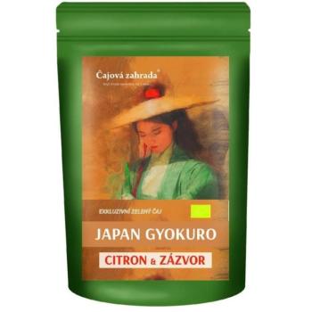 Čajová zahrada - Japán Gyokuro Premium - Gyömbér/Citron - zöld ízesített tea, 50 g kép