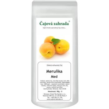 Čajová zahrada - Sárgabarack és méz - ízesített zöld tea, 90 g kép