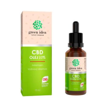 CBD olaj 10% 10 ml - Green idea kép