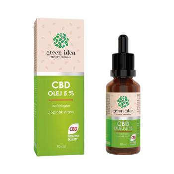 CBD olaj 5% – 10 ml – Green idea kép
