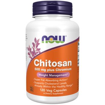 Chitosan 500 mg with Chromium - 120 Capsules kép