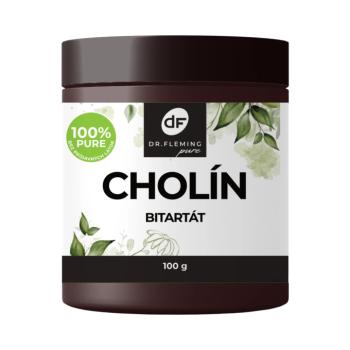 Cholín Bitartrát – 100 g por – Dr. Fleming kép
