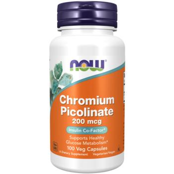Chromium Picolinate 200 mcg 100 Veg Capsules Króm-pikolinát kép
