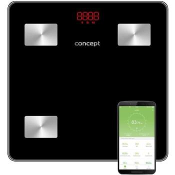 Concept VO4001 Diagnosztikai személymérleg 180 kg PERFECT HEALTH, fekete kép