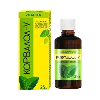 Corvalol-V gyógynövényes cseppek – 25 ml – Vitateka kép
