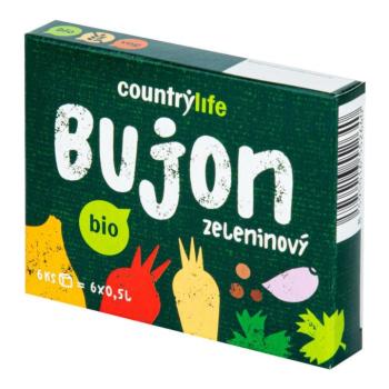 CountryLife - Zöldségleves, kockák, BIO, 66 g kép