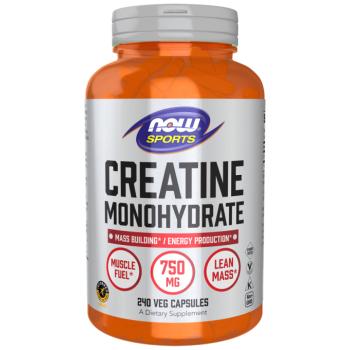Creatine Monohydrate 750 mg 240 Veg Capsules