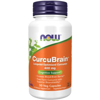 CurcuBrain™ 400 mg 50 Veg Capsules kép