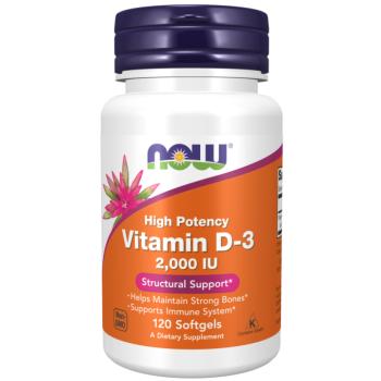 D-3 2,000 IU - 120 Softgels kép