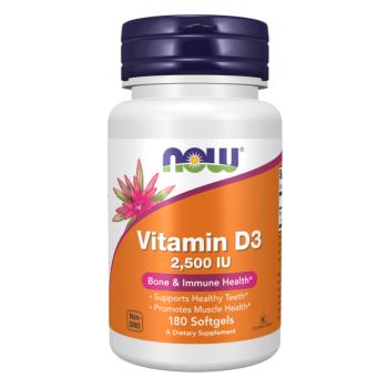 D-3 2,500 IU - 180 Softgels
