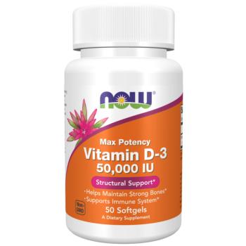 D-3 50,000 IU - 50 Softgels kép