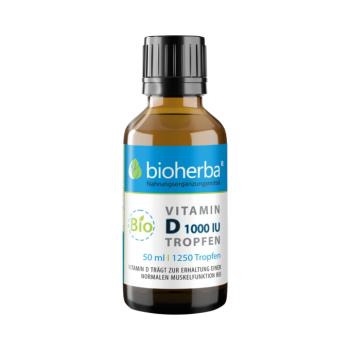 D-vitamin cseppek 1000 NE (25 µg) - Bioherba kép