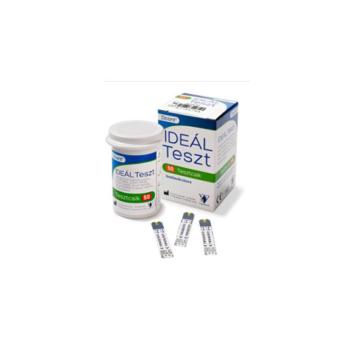Dcont Ideál tesztcsík Dcont Trend, Magor, Monda, Hunor, Nemere, Ideal vércukorszintmérőhöz, 50 db/doboz kép