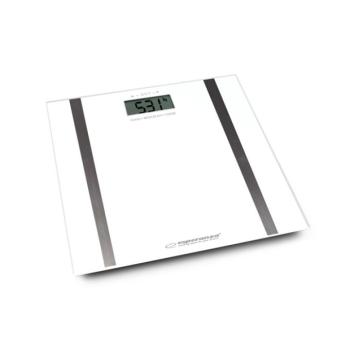 Digitális személymérleg – Esperanza Samba EBS018W – Fehér kép