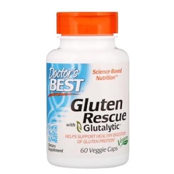 Doctor's Best gluténmentője glutalitikus, 60 gyógynövényes kapszulával kép