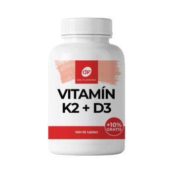 Dr. Fleming K2-vitamin 100 µg + D3-vitamin 3000 IU – 110 tabletta kép