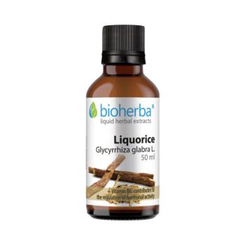 Édesgyökér cseppek – tinktúra – 50 ml – Bioherba kép