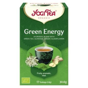 Energizáló bio zöld tea - Yogi Tea kép