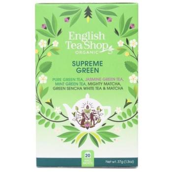 English Tea Shop Bio Kiváló zöld teaválogatás, 37 g, 20 db ETS20 kép