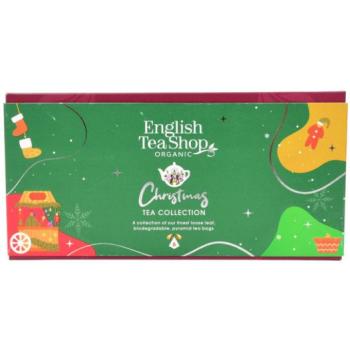 English Tea Shop karácsonyfa, 6 figura, 6 piramis, Zöld varázslat