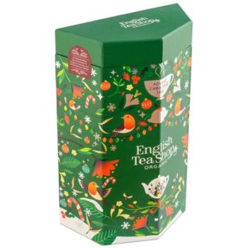 English Tea Shop Karácsonyfa adventi naptár - 25 piramis, szálas teával kép