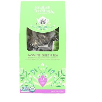 English Tea Shop Papír katedrális Zöld tea jázminnal, 15 piramis kép