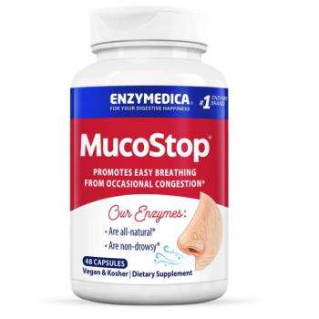 Enzymedica MucoStop, légúti, 48 kapszula