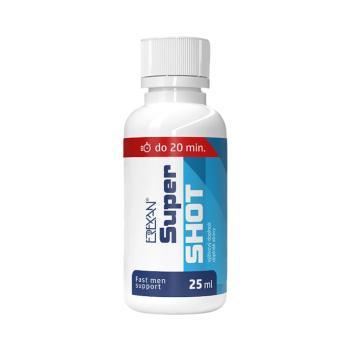 EREXAN Super SHOT ital az erekció támogatására, extra gyors hatással - 25 ml kép