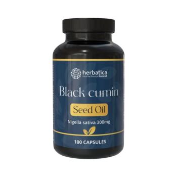 Feketekömény-magolaj (Nigella sativa) kapszulában / 300 mg - 100 kapszula - Herbatica kép