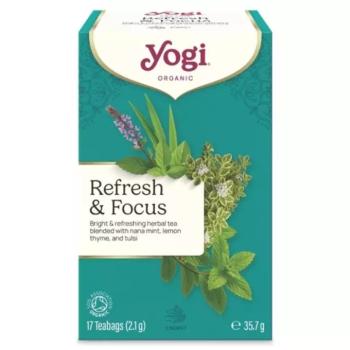 Frissesség és fókusz bio tea - Yogi Tea kép