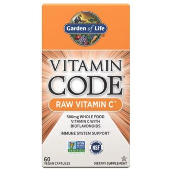 Garden of Life Vitamin Code Nyers C-vitamin, 60 db növényi kapszula kép