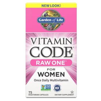 Garden of Life Vitamin Code RAW ONE for Women, 75 kapslí kép