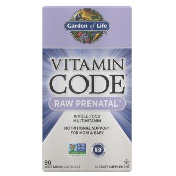 Garden of Life Vitamin Code RAW Prenatal (multivitamin terhességre), 90 gyógynövényes kapszula kép