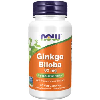 Ginkgo Biloba 60 mg - 60 Veg Capsules kép