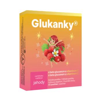Glukánky – eperízű gyermek pasztilla 30 db – Green idea kép