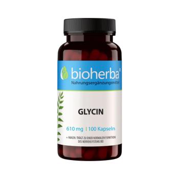 Glycin 610 mg – 100 kapszula – Bioherba kép